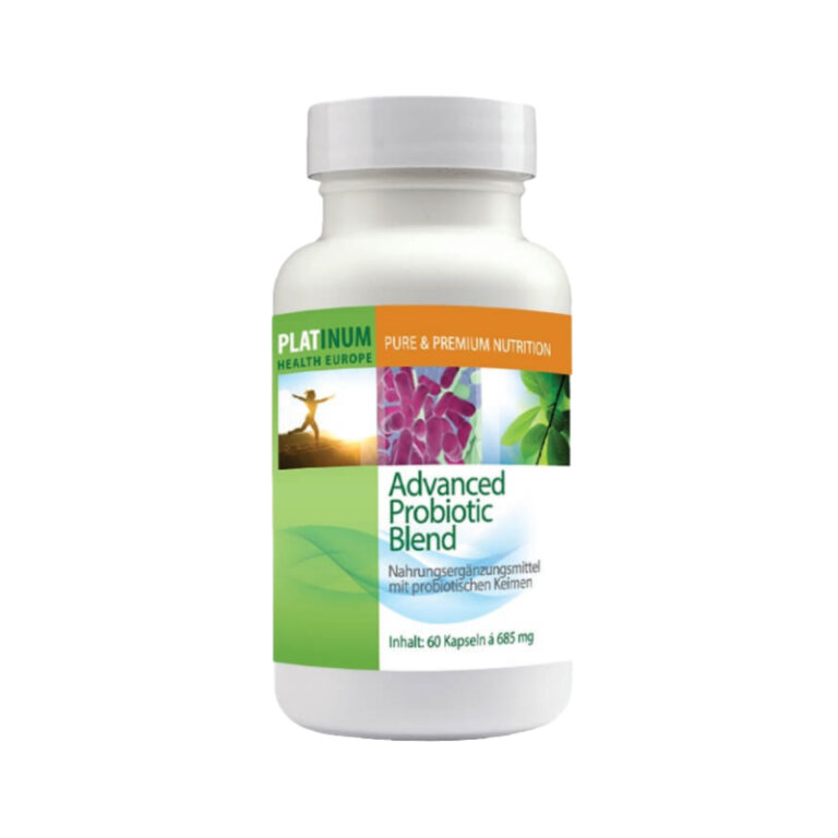 Behälter mit Probiotika in Kapselform für bessere Gesundheit