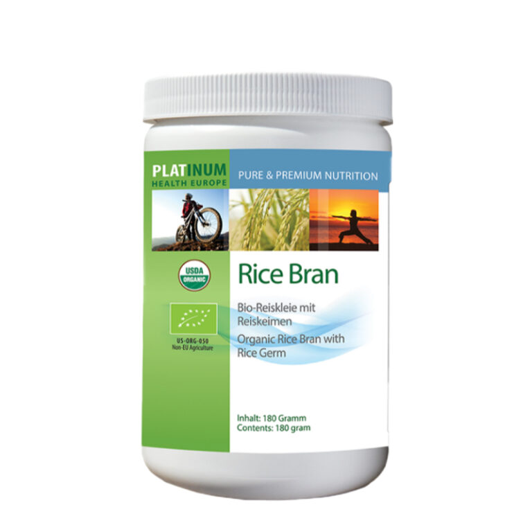 Bio-Reiskleie für gesunde Ernährung