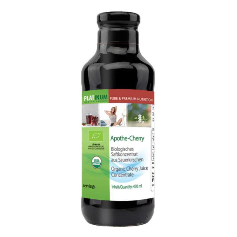 Bio-Saftkonzentrat aus Sauerkirschen, 470 ml